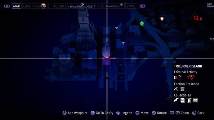 3rd Tricorner Island Batarang location