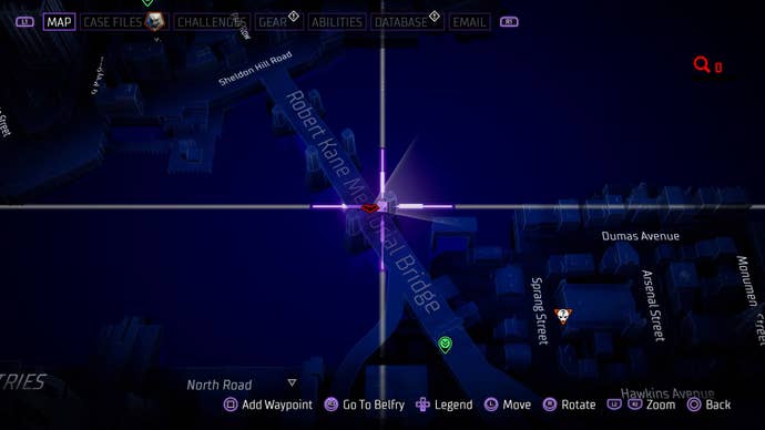 6th Tricorner Island Batarang location