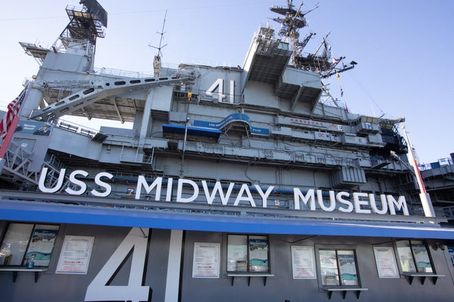 USS Midway Museum entrance