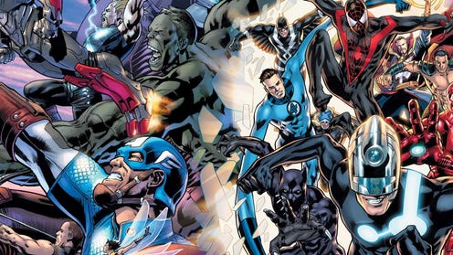 Image for The Marvel multiverse: 10 alternate Marvel universes that aren't Ultimate, but are still Awesome