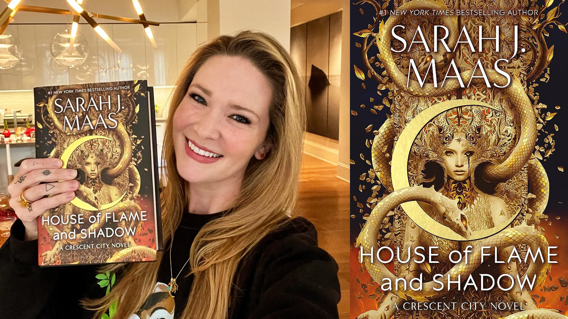 House of Flame and Shadow is out now! Watch Sarah J. Maas discuss 