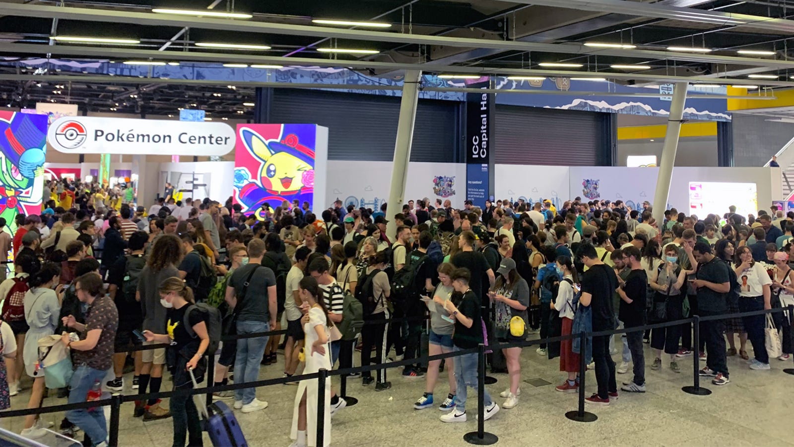 Pokemon Queue Pokémon Center plagued by queues despite pre-booking system | Eurogamer.net
