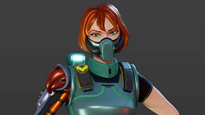 Concept art for a new version of TimeSplitters 2 lead character Corporal Hart, who would have reportedly played a starring role in Free Radical Design's new project.