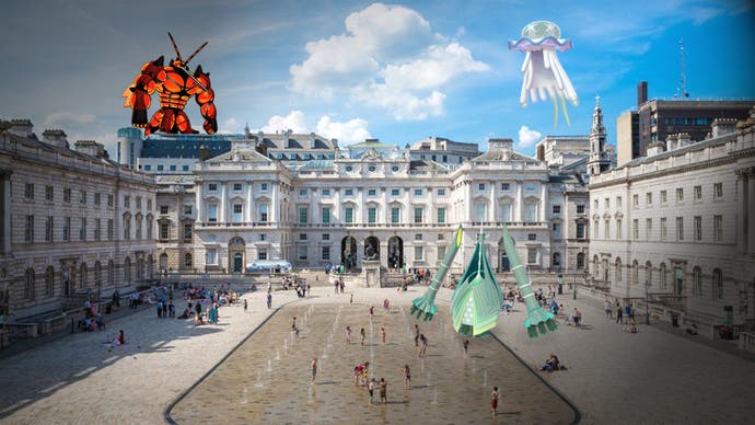 Pokémon Go heads to London's Somerset House.