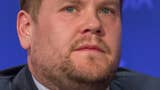 A close-up image of Gavin and Stacey star James Corden.