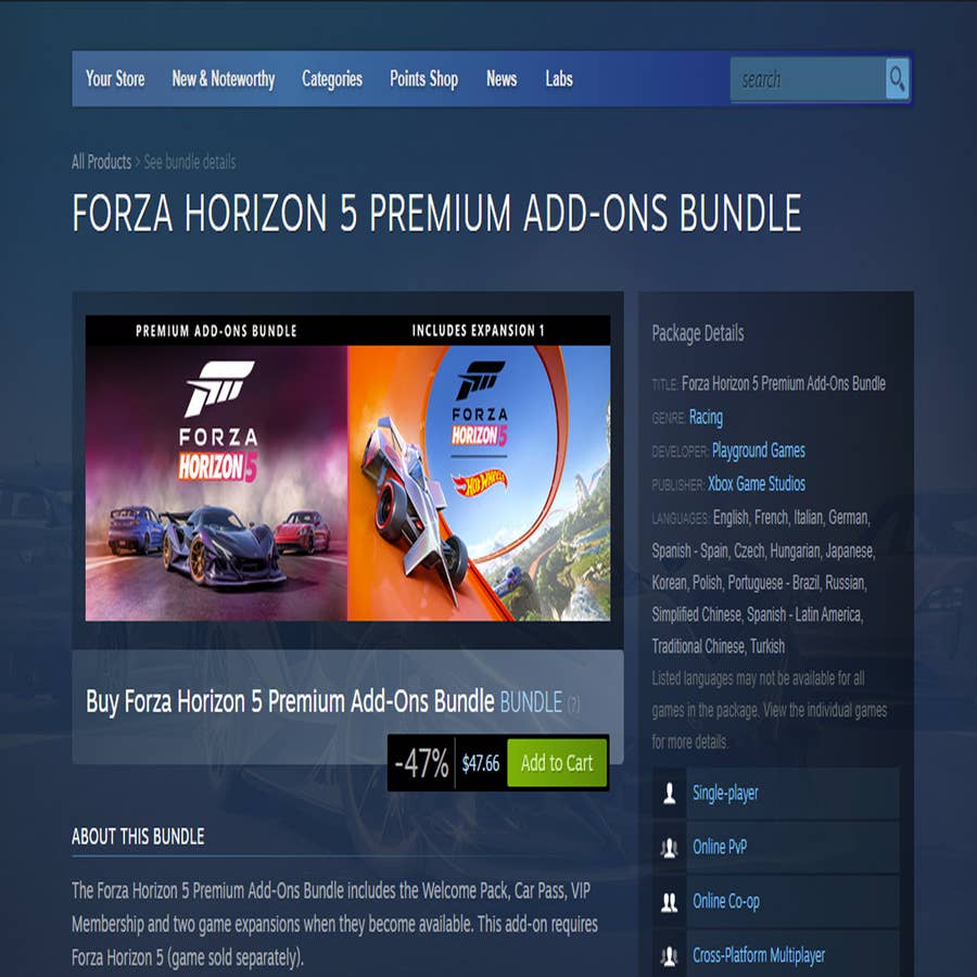 Steam not letting me play early release : r/forza