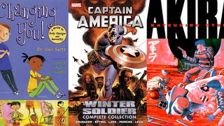 Graphic featuring Changing You, Captain America Winter Soldier, and Akira