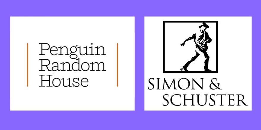 Penguin Random House and SImon & Schuster logo