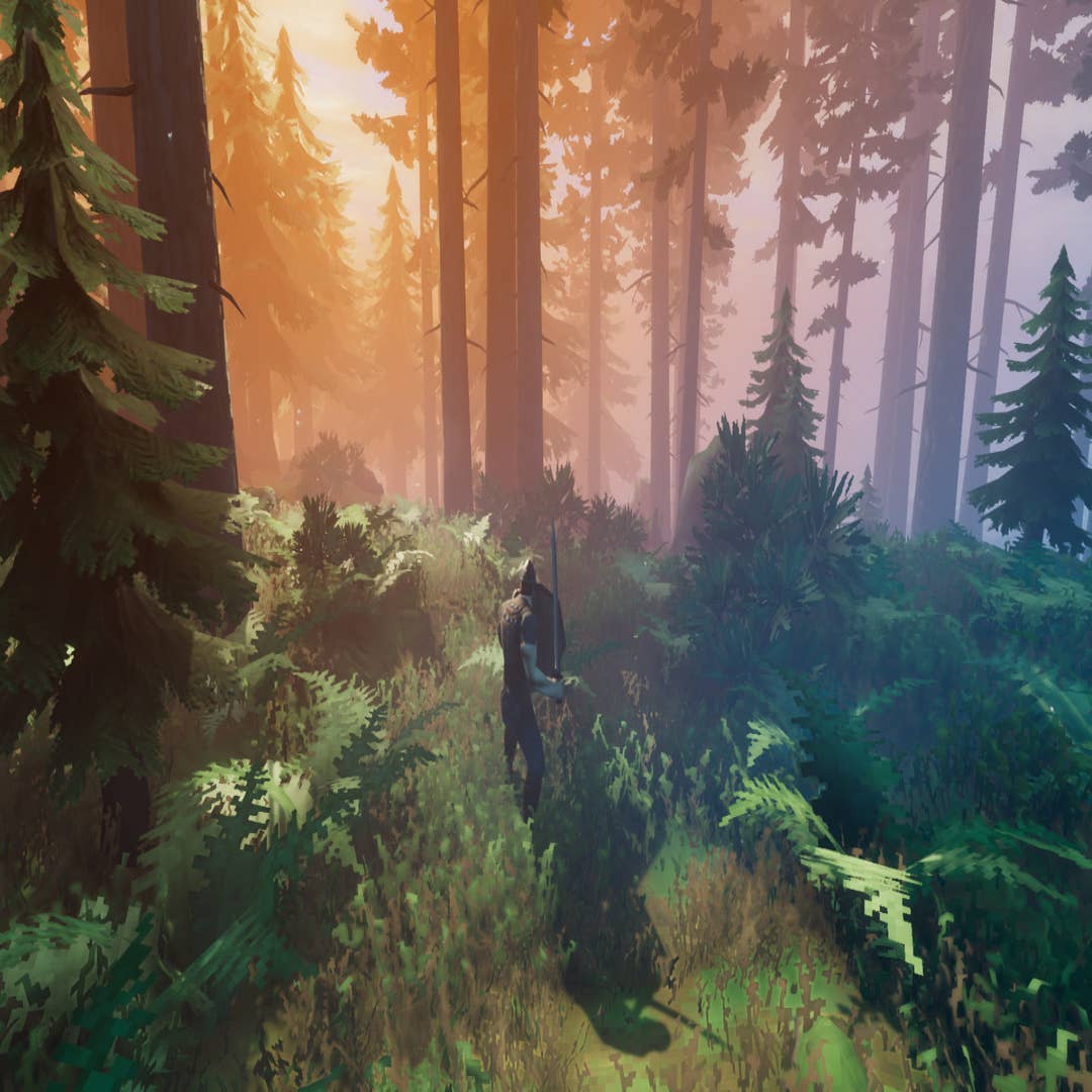 Pretty walking simulator Sons Of The Forest offers peaceful