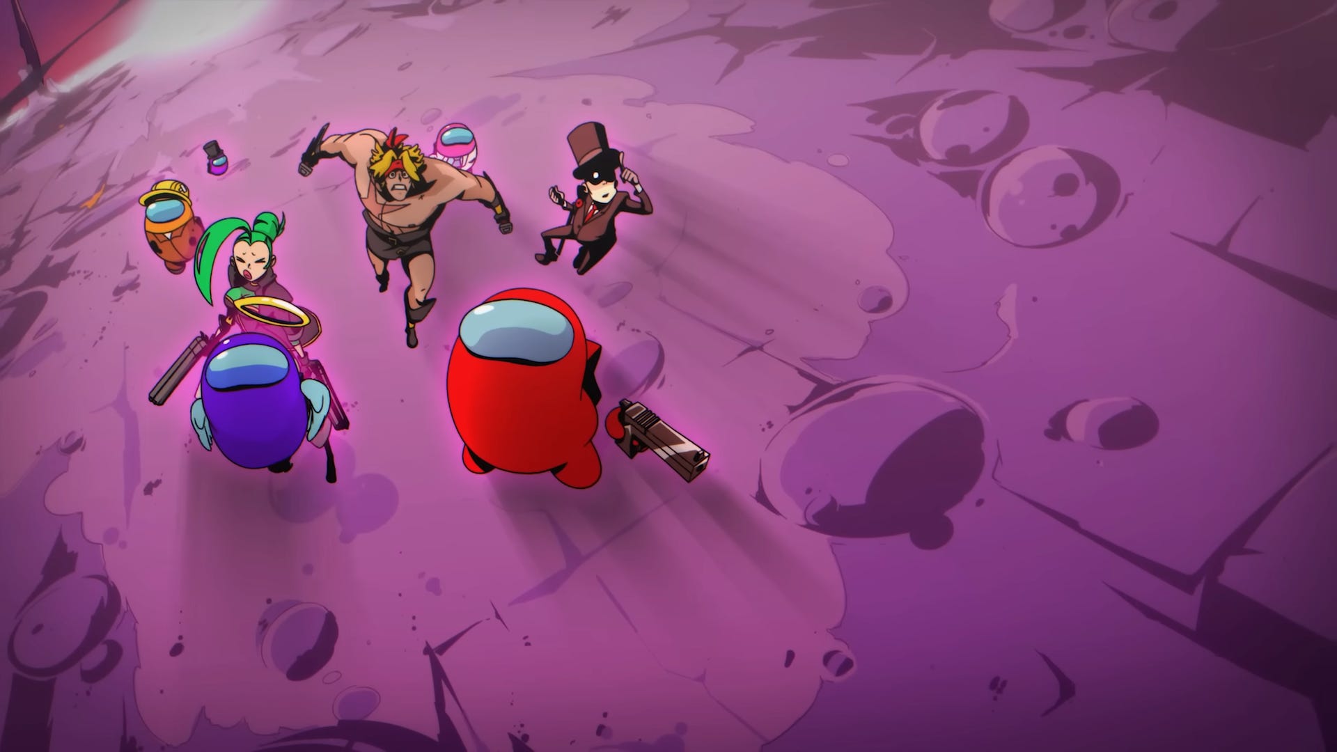 Vampire Survivors announces Among Us DLC collaboration