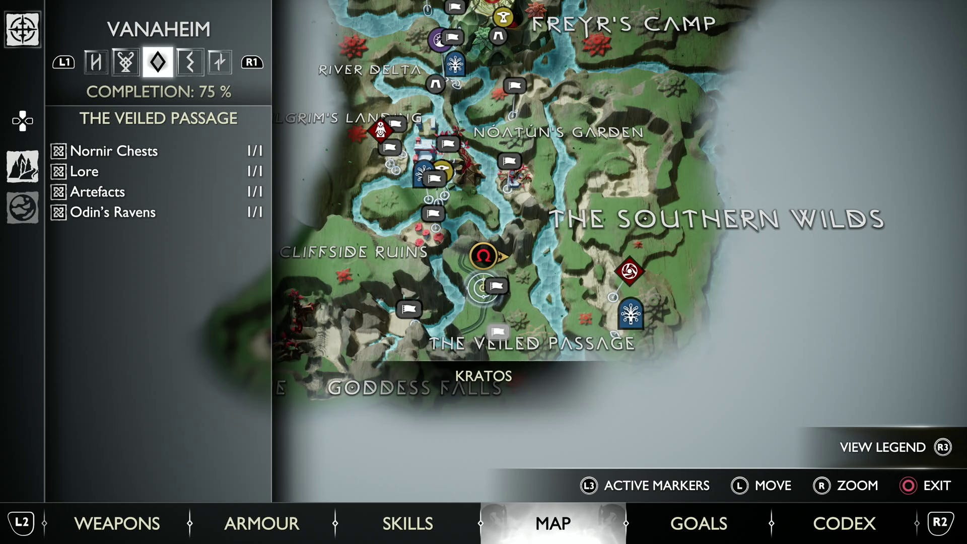 Raven Map Key God of War Ragnarök Odin's Ravens locations and rewards for 'Eyes of ...