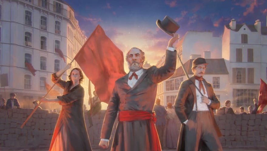 Screenshot from Victoria 3's Voice Of The People trailer