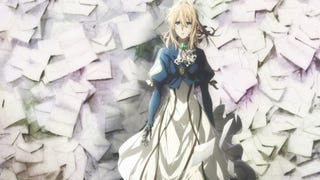 Violet Evergarden with letters