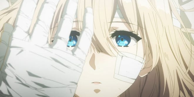 Violet Evergarden Wounded