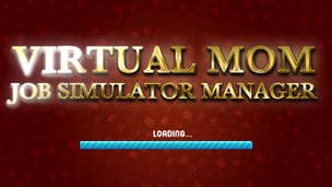 Virtual Mom simulator title/loading screen