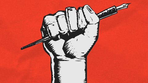 WGA Strike Logo