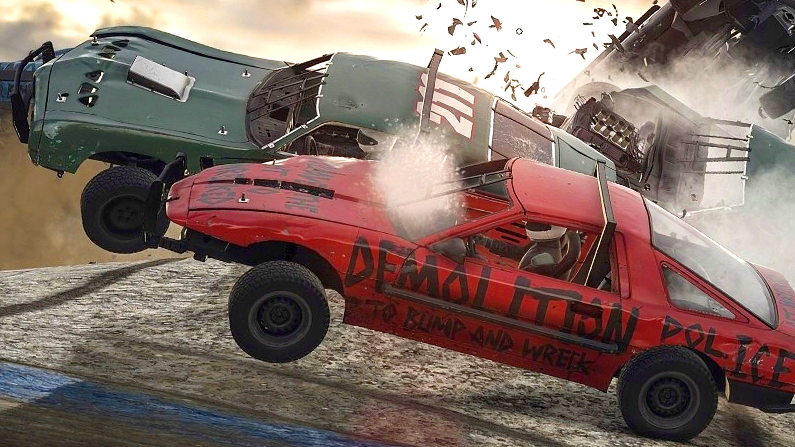 PS5 PlayStation Plus subscribers can get Wreckfest: Drive Hard