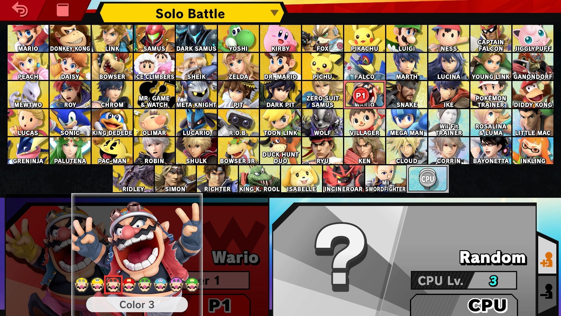 Wario Super Smash Bros Ultimate Guide - Unlock, Moves, Changes, Wario ...
