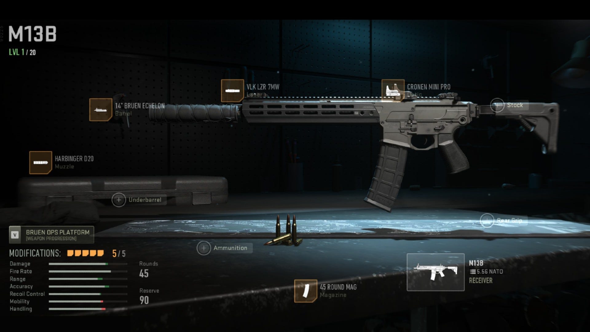 Best Warzone 2 M13B loadout Rock Paper Shotgun