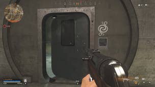 An unlocking door for a mercenary vault in Warzone season 4