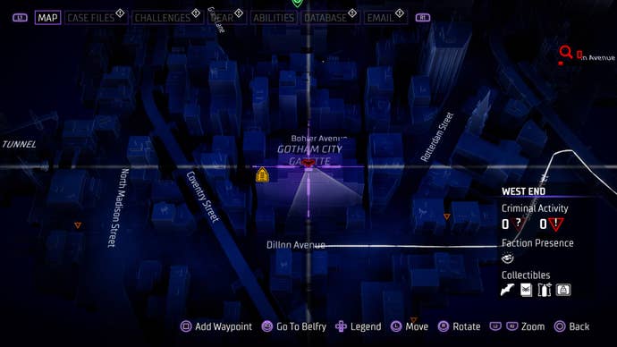 2nd West End Batarang location