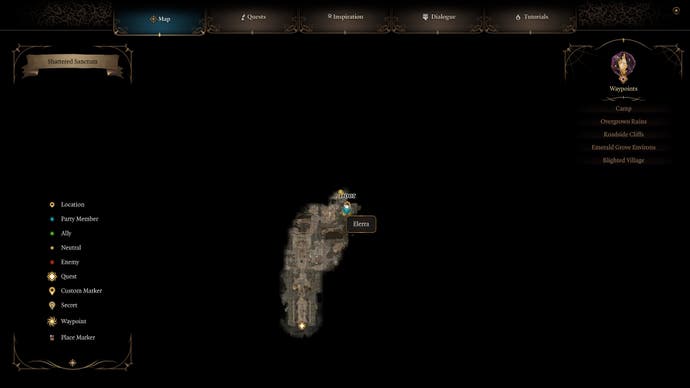 Kartenbild von Halsins Standort