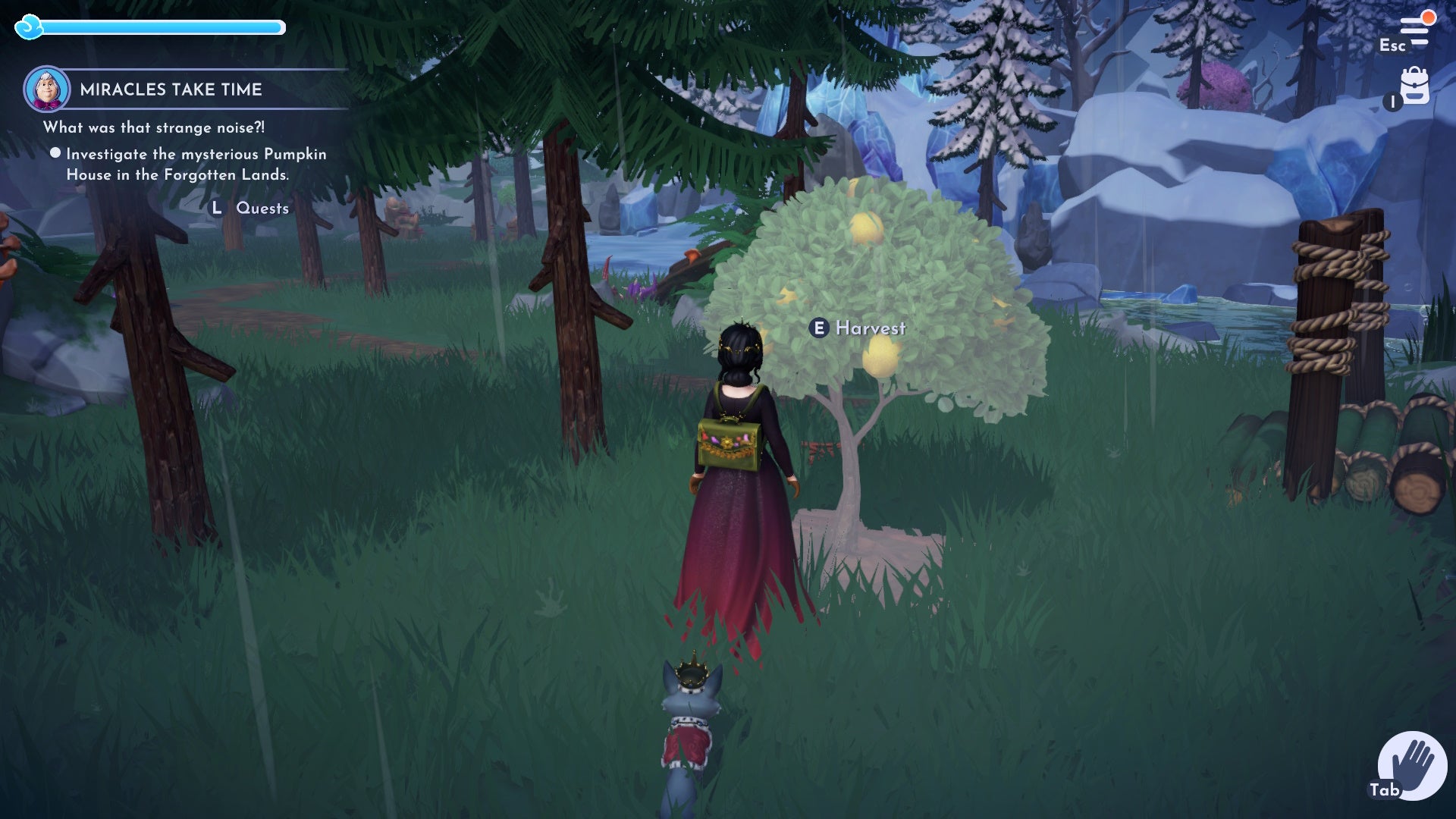 How to make peppermint tea in Disney Dreamlight Valley