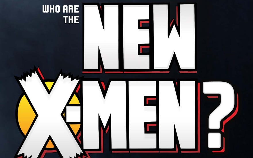 X-Men panel art SDCC 2023