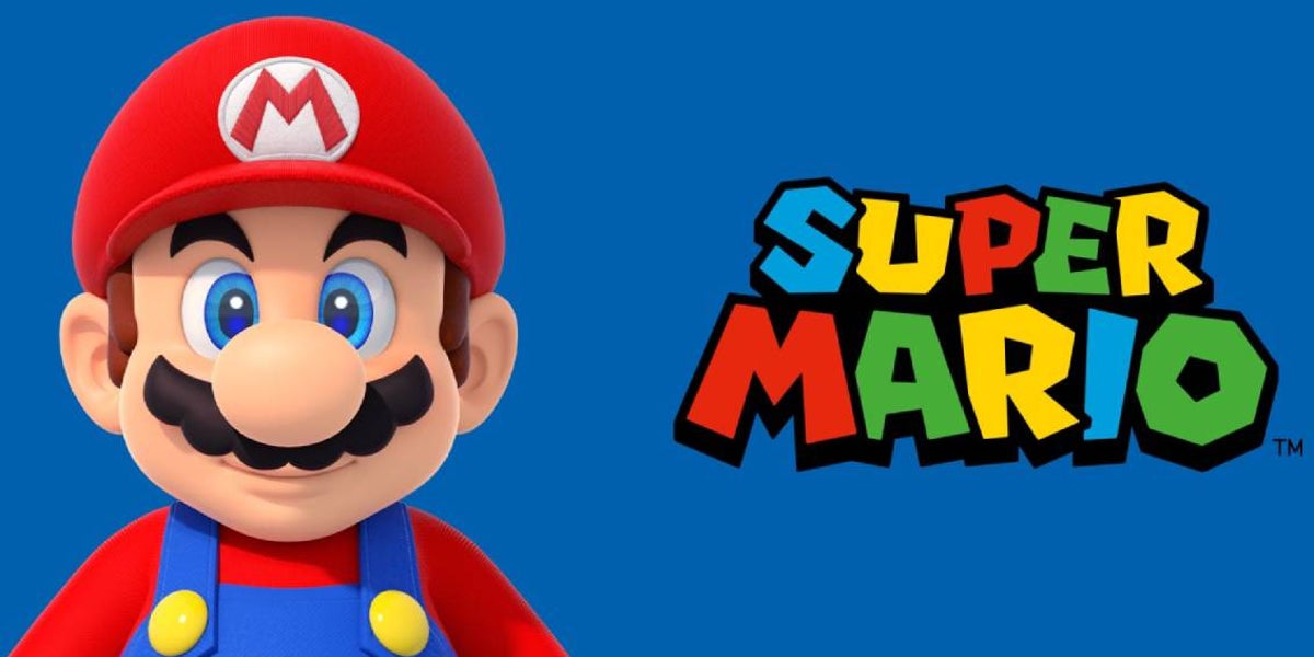 Super Mario on the move for Google.com