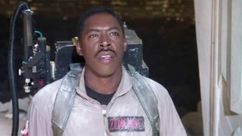 Ernie Hudson as Winston Zeddemore in Ghostbusters II