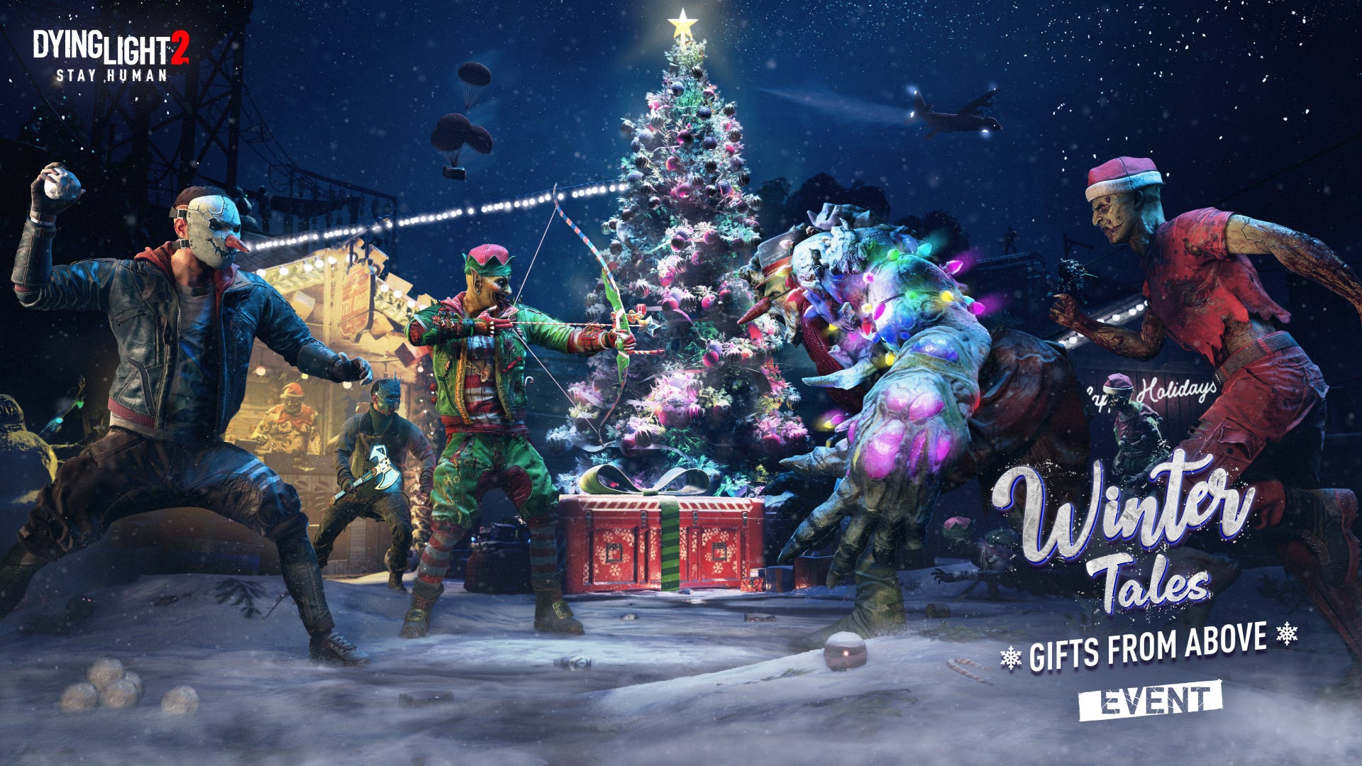 Dying Light 2 Stay Human gets festive with a winter celebration