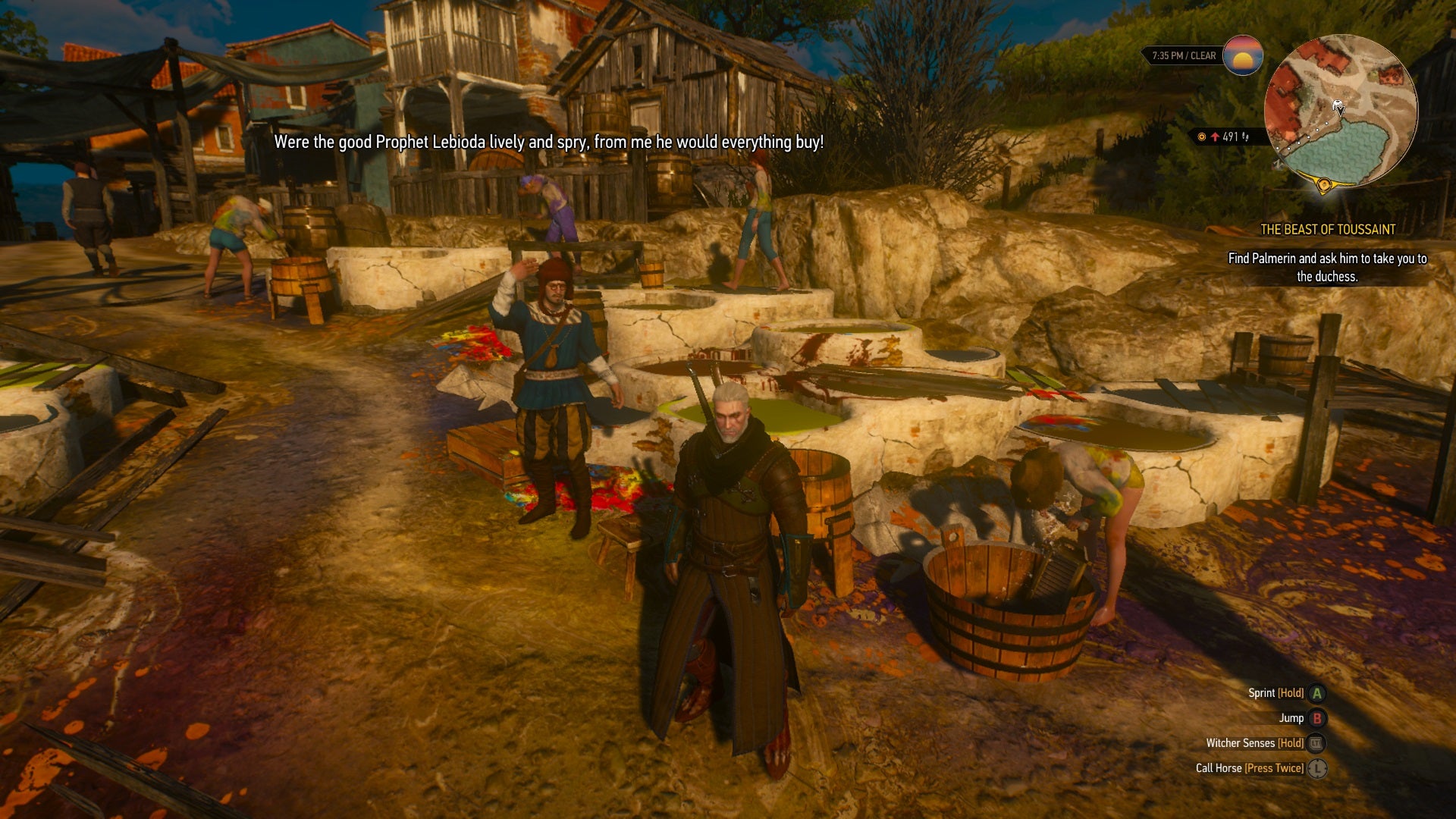 The Witcher 3 How to Dye Armor VG247