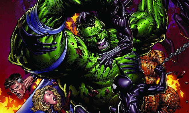 World War Hulk cover by David Finch