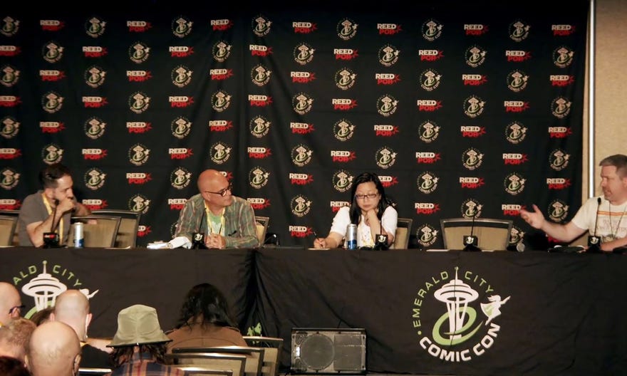 How to Write Comics Workshop panel from ECCC 2022