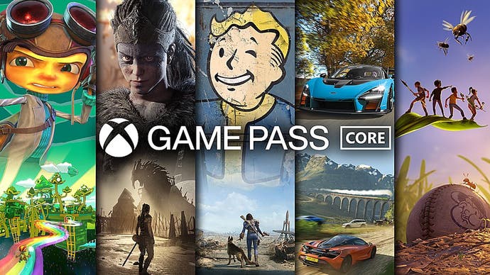 Xbox Game Pass Core Promo Art