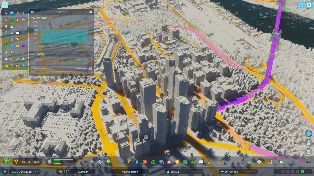 2 геймплей игры Cities: Skylines II ru