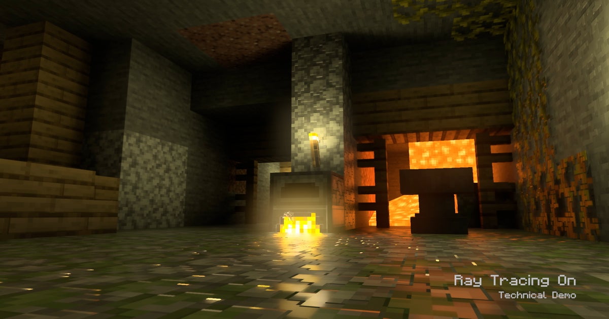 Minecraft with path tracing enhancements looks amazing