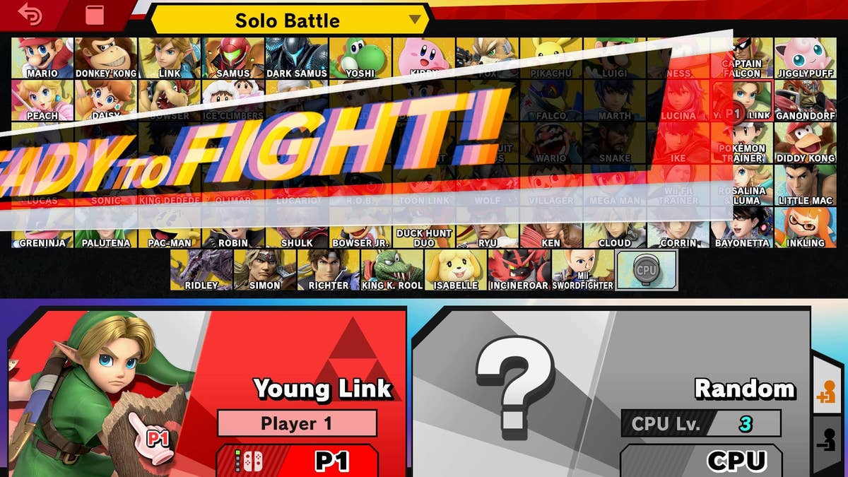 Super Smash Bros Alternate Costumes Link