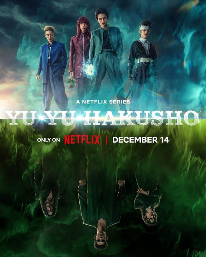 Yu Yu Hakusho (Netflix) poster