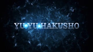 The Yu Yu Hakusho Netflix series title logo