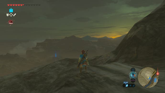 Ascension vers les montagnes de Zelda