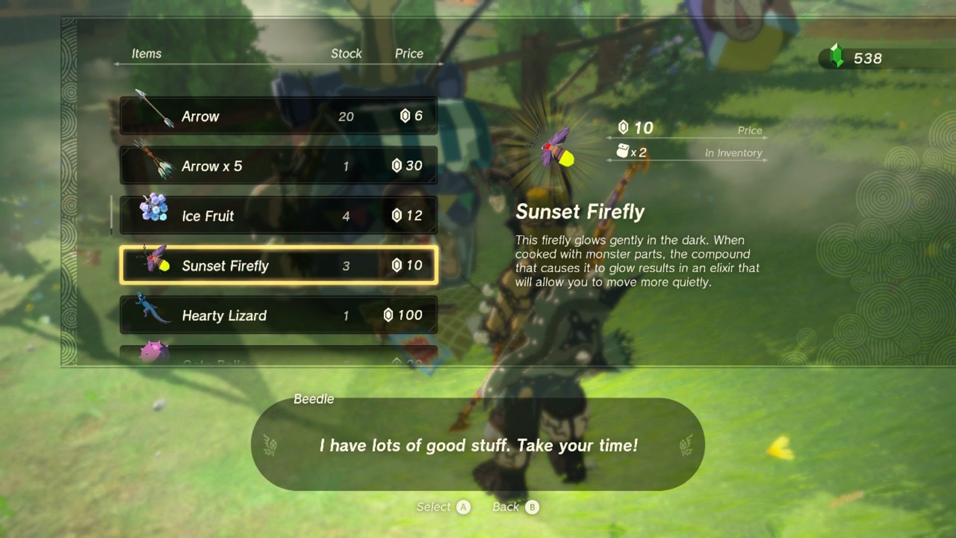 Where to find Sunset Fireflies in Zelda Tears of the Kingdom VG247