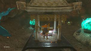 Link opens a chest in The Legend of Zelda: Tears of the Kingdom