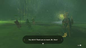 The Koroks congratulate Link in The Legend of Zelda: Tears of the Kingdom