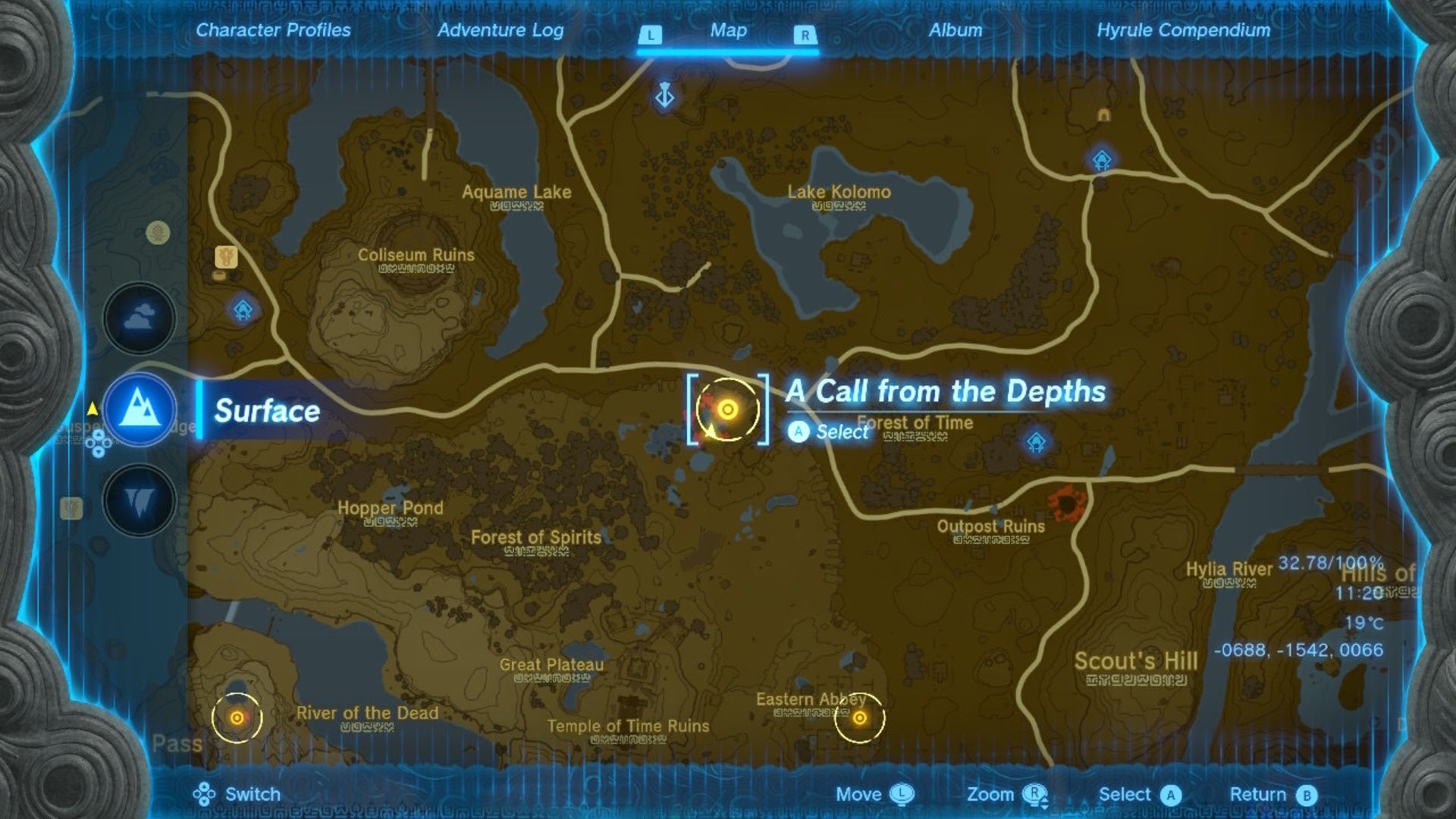 How to complete A Call from the Depths in Zelda Tears of the Kingdom