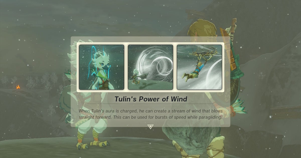 How to get to Rito Village and find Tulin in Zelda: Tears of the ...