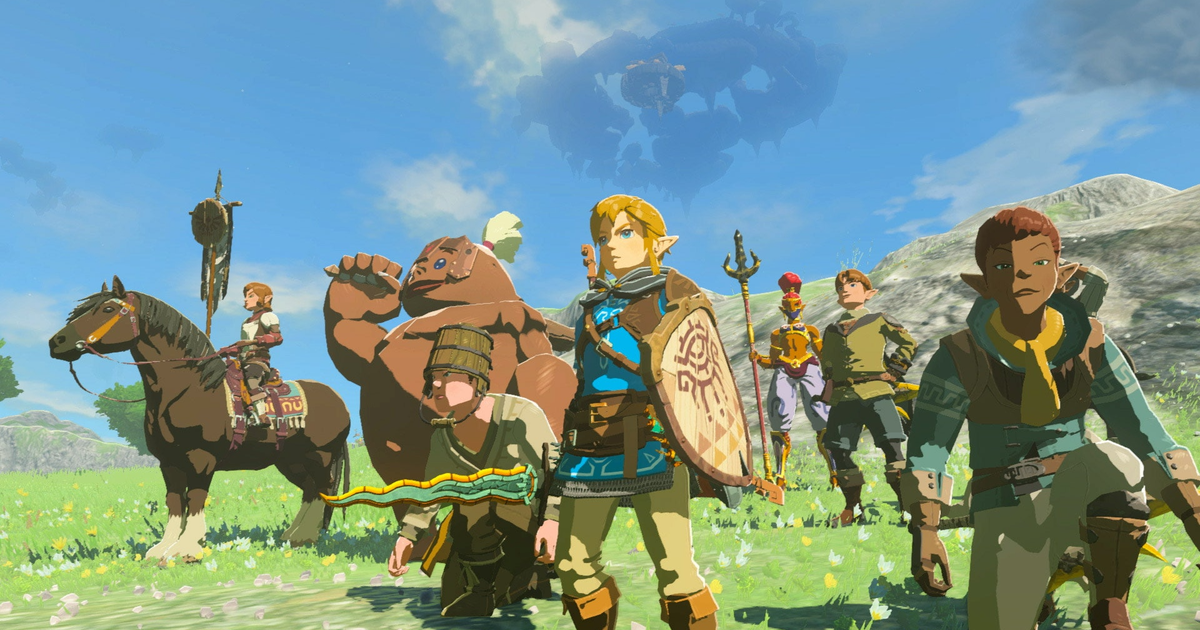 Zelda: Tears of the Kingdom gaat verder | Britse hitlijsten Zelda: Tears of the Kingdom gaat verder | Britse hitlijsten