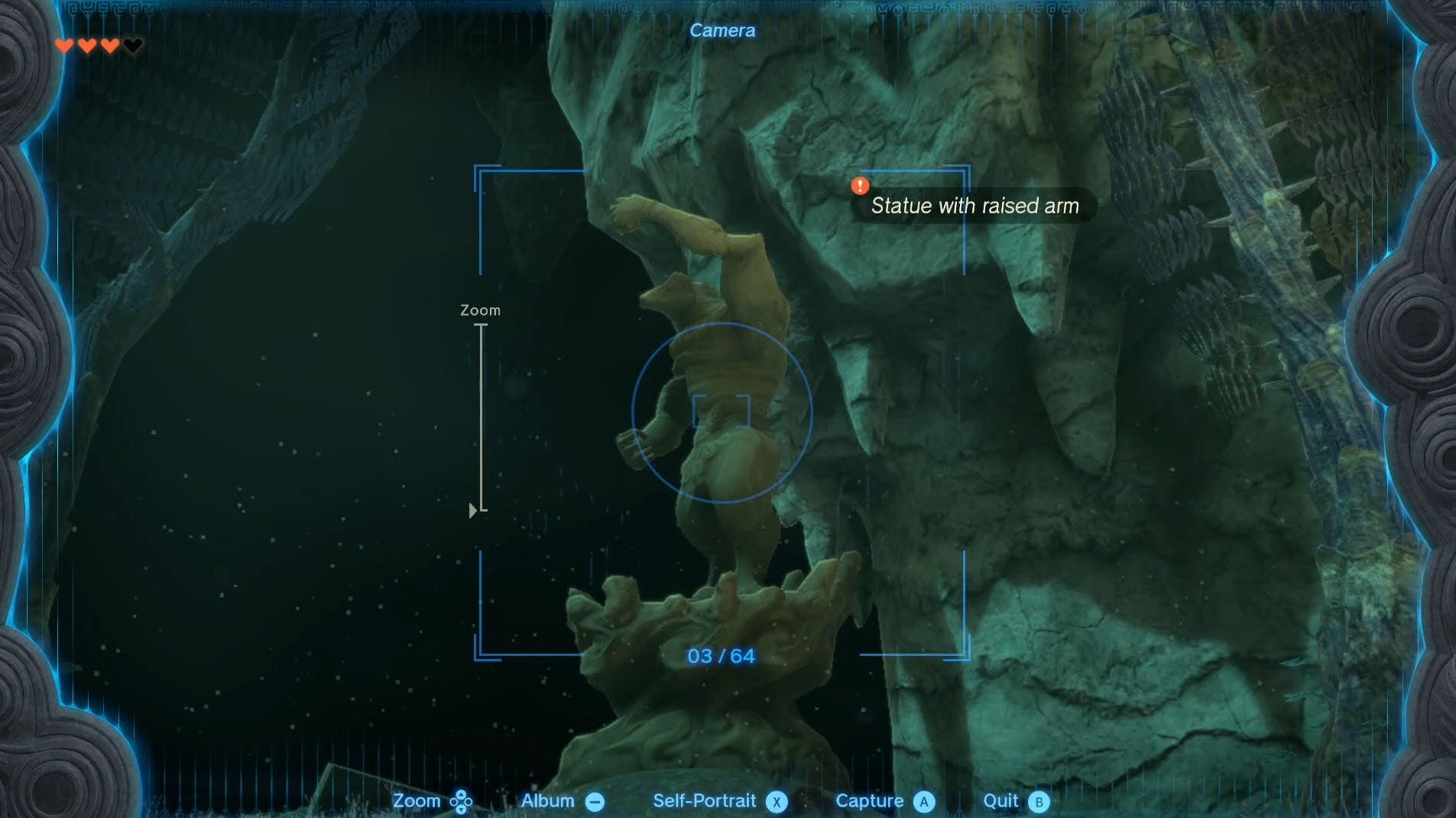 Layusus Lightroot Zelda Tears of the Kingdom - Camera Work in The Depths quest explained ...