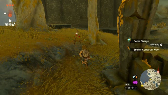 在《塞尔达传说:王国之泪》中，林克正在接近一个丛林，玩家在去Gutanbac神殿的路上可以收集辣椒。