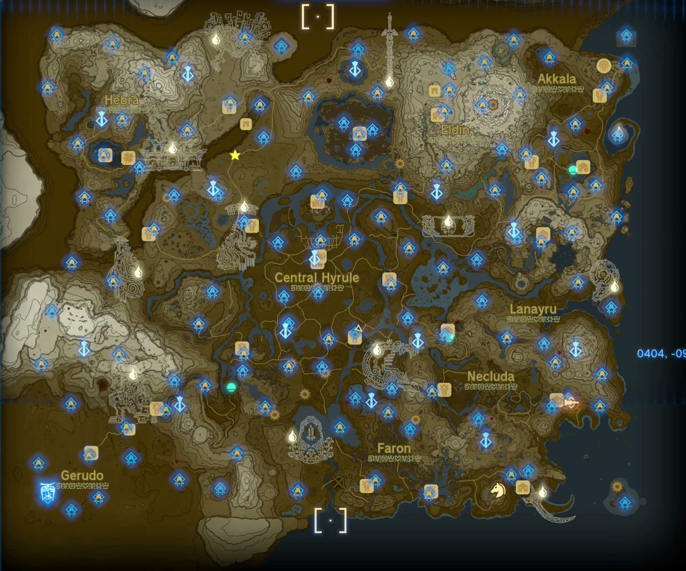 All Shrine locations and maps for Zelda Tears of the Kingdom